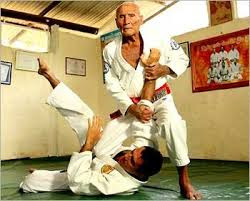 Jiu Jitsu BJJ Old School Helio Gracie
