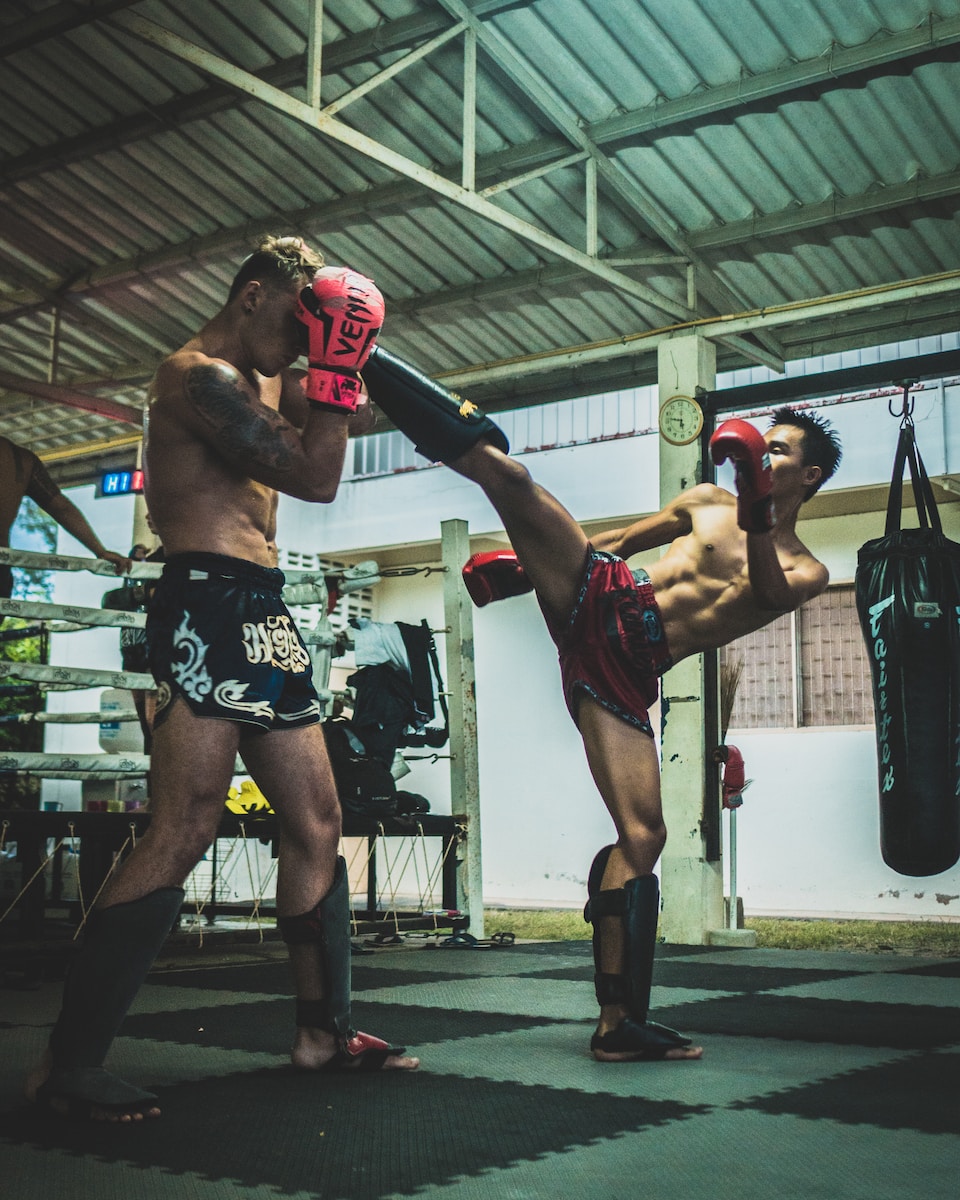 Photo by Alex Harmuth man kicking man's head
