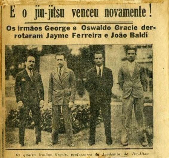 George e Oswaldo Gracie VS Jayme Ferreira e Joao Baldi Gracie Challenge Desafio Jiu Jitsu