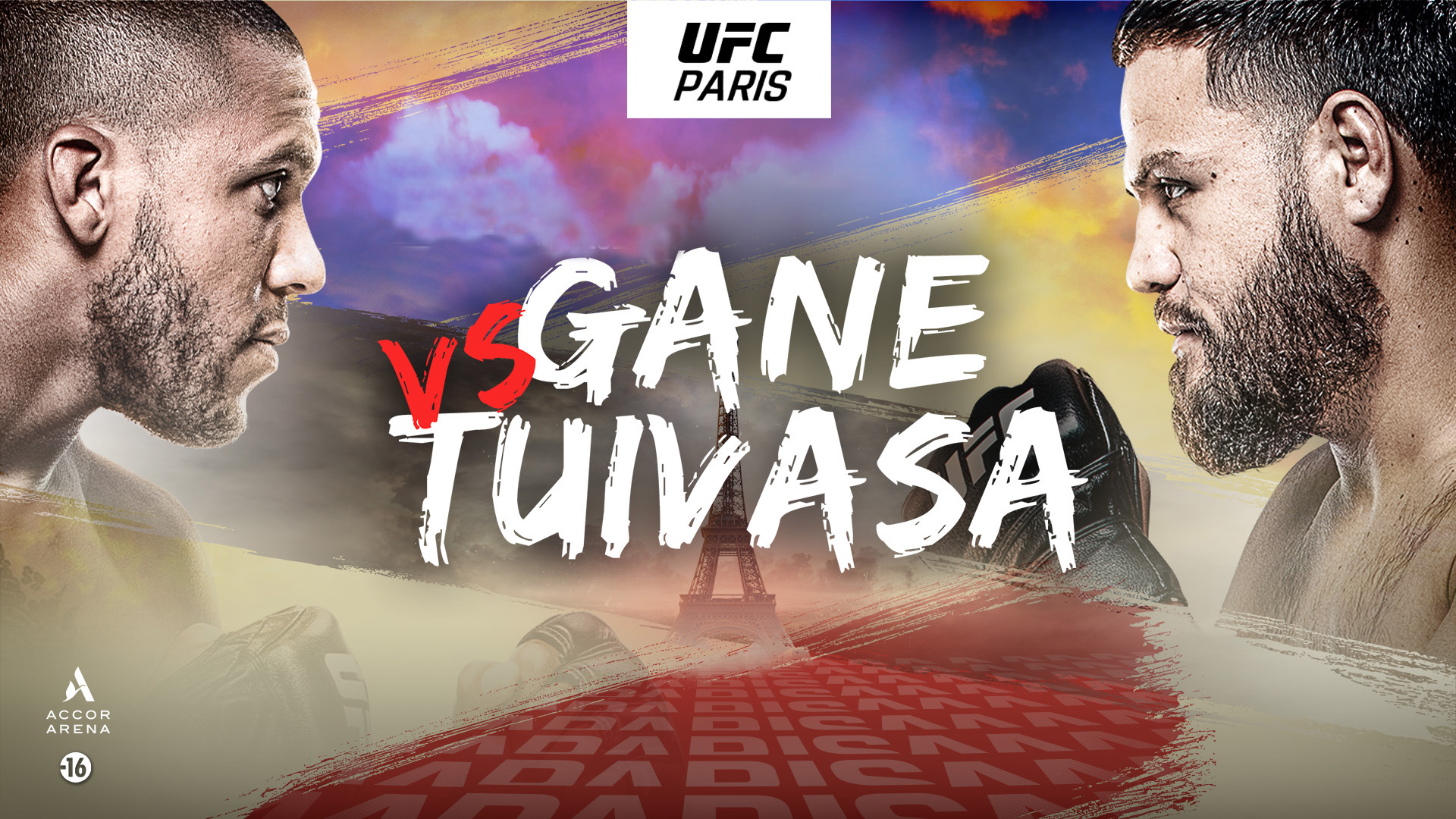 UFC Paris 1 combattants Français - Gane VS Tuivasa 