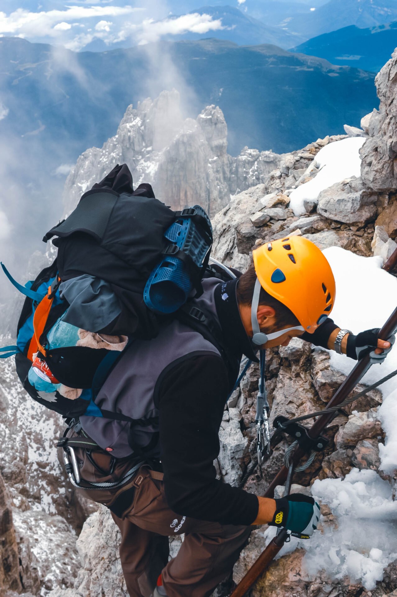Dim KORTAL Performance Dolomites Via Ferrata Old School-0105