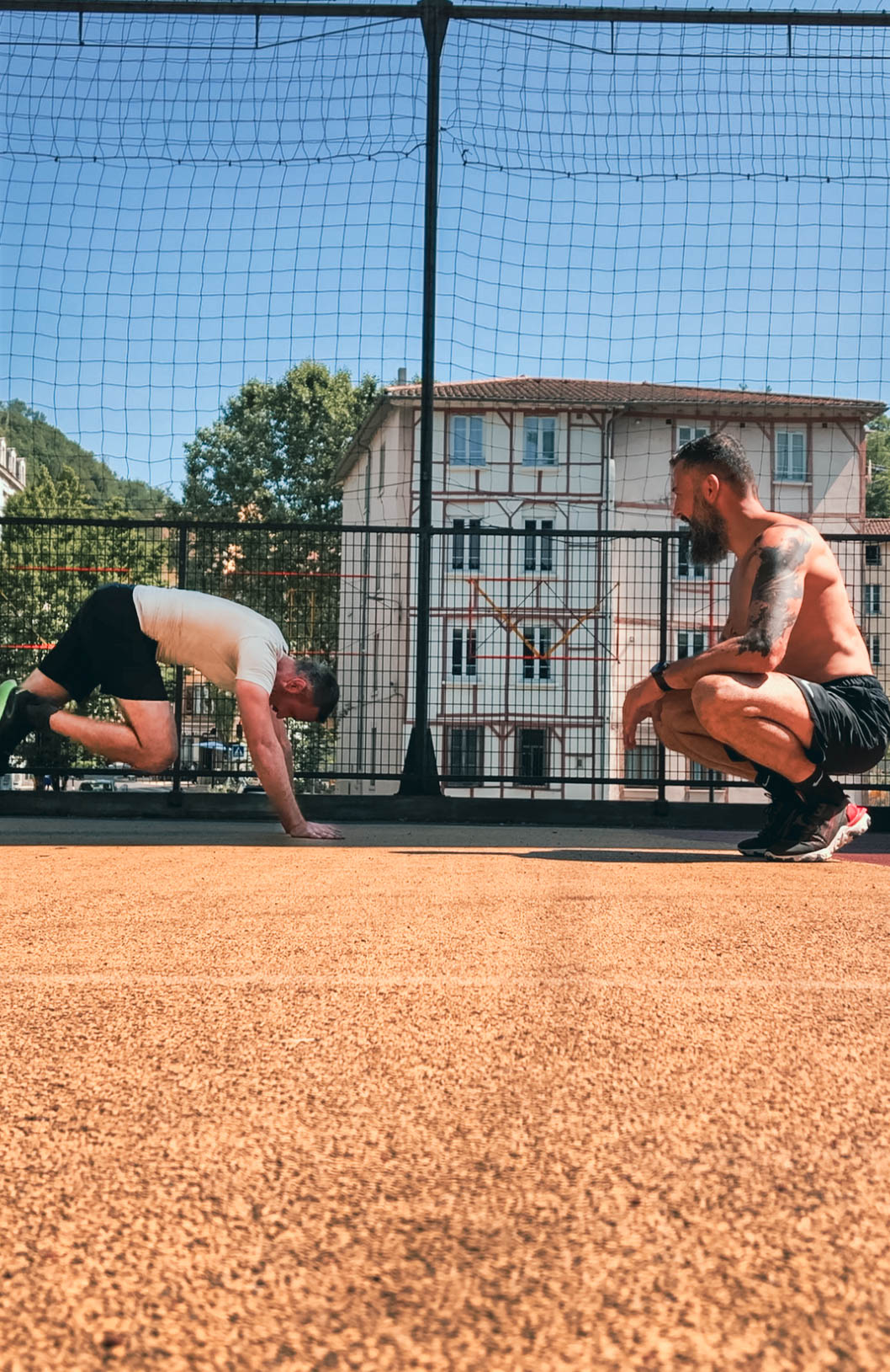 Screenshot Dim Kortal Performance -tirage horizontal élastique street workout outdoor terrain de foot