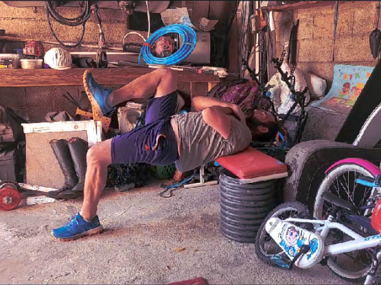 PGM TRANSFO HOMME - Bulgarian Split Squat - Garage Maison - KORTAL Performance