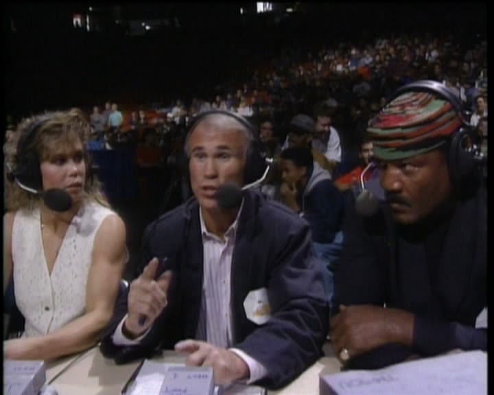 Kathy Long Bill Wallac, Jim Brown UFC 1