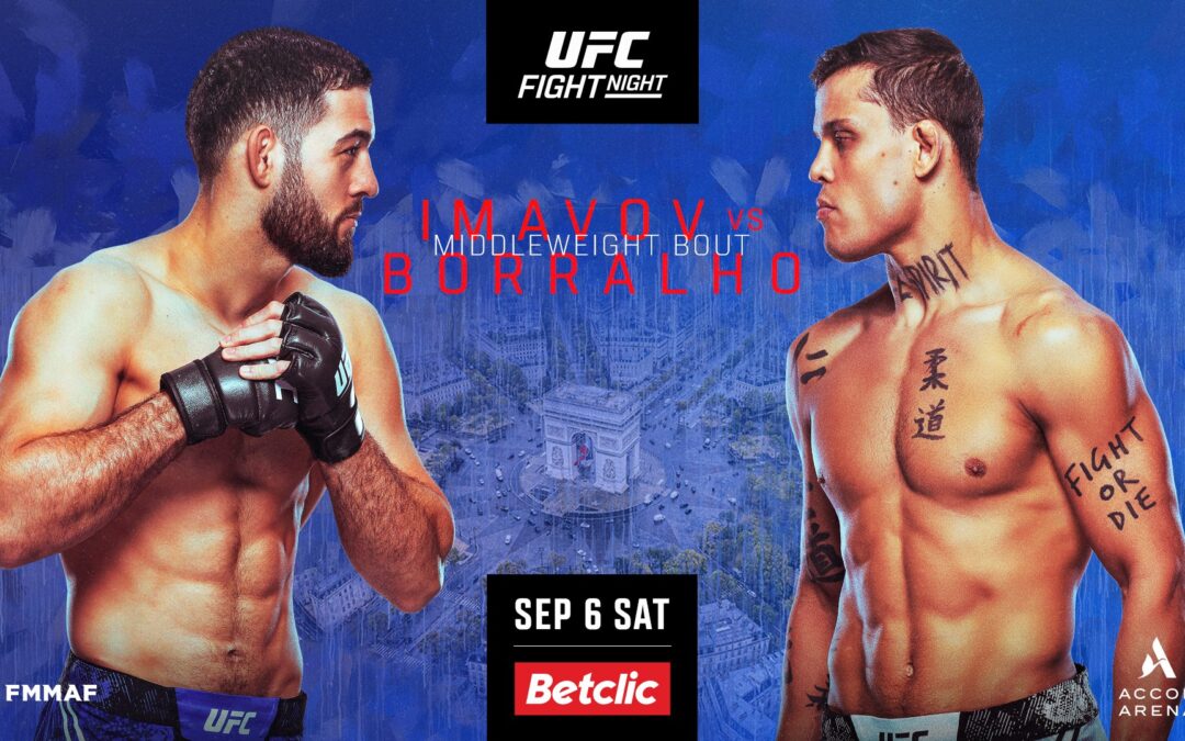 UFC Paris 4 : Les combattants Français.