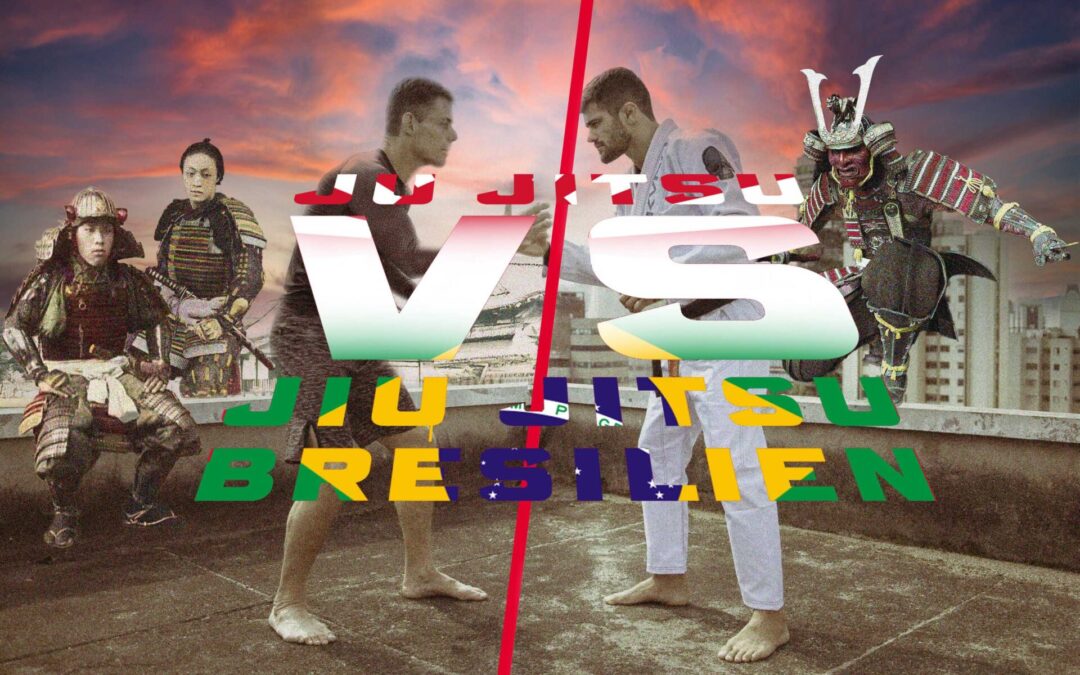 Quelle est la différence entre Ju Jitsu et Jiu Jitsu Brésilien ?