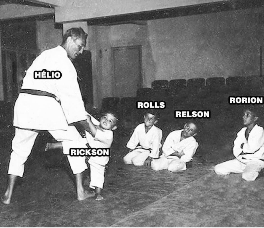 Rolls Relson Rorion Rickson Gracie Aula