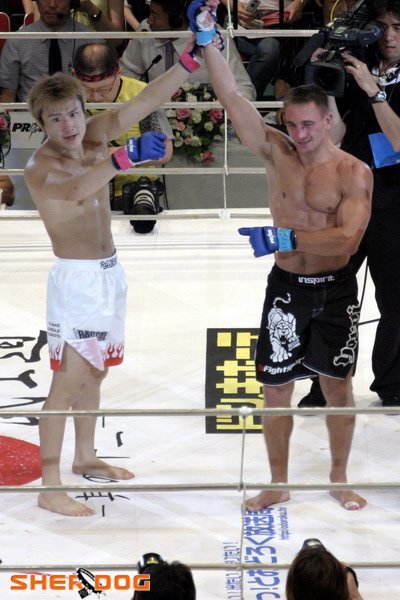 Les Premiers Français à l'UFC - David Baron Takanori Gomi