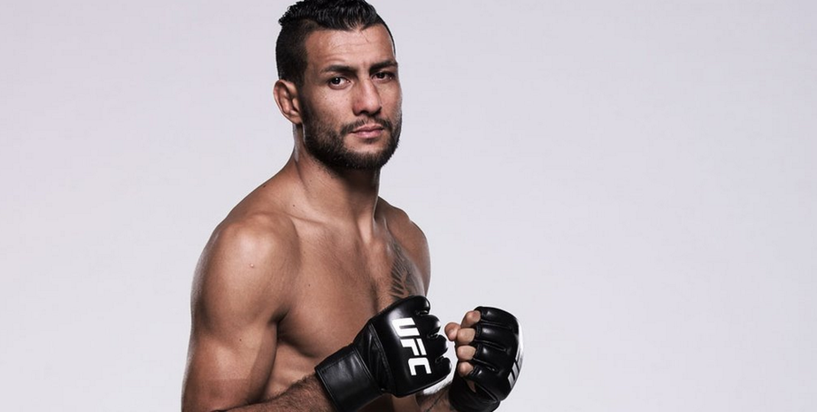 Les Premiers Français à l'UFC - Mehdi Baghdad Pose