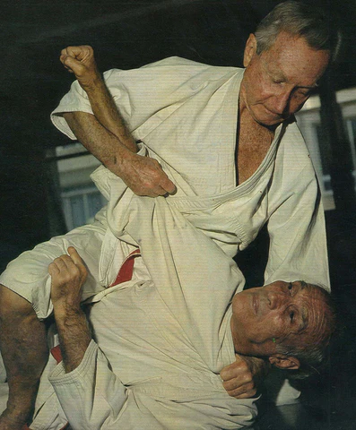 Carlos Helio Gracie Gracie Jiu Jitsu treino
