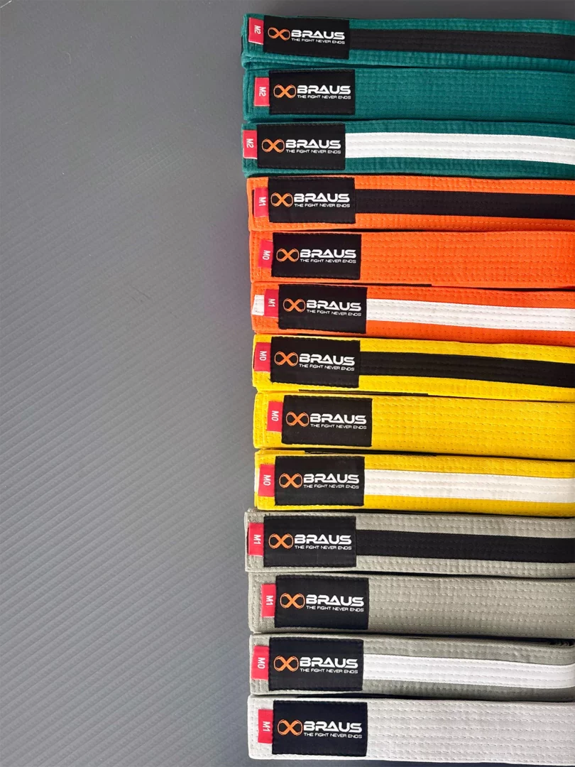 Ceinture Jiu Jitsu Kids couleurs