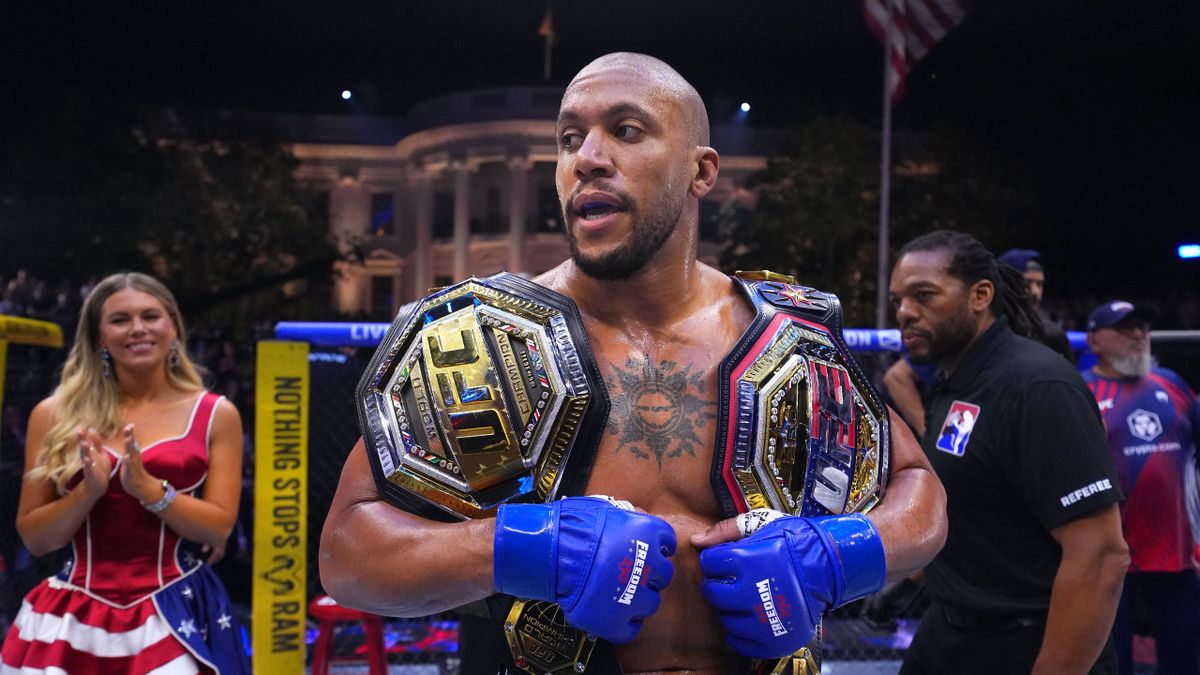 Ciryl Gane UFC White house