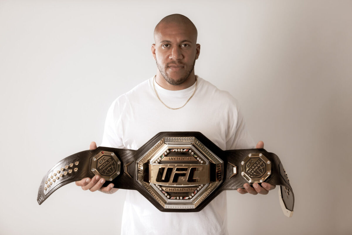 Ciryl Gane ceinture UFC