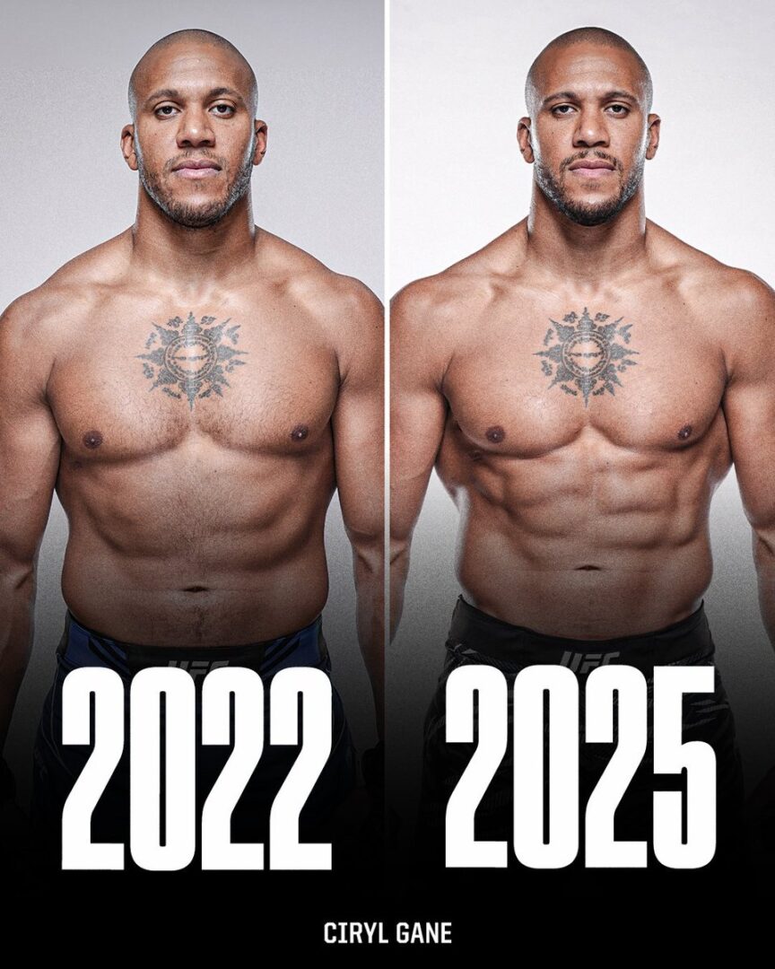 Ciryl Gane UFC Heavy Weight shape