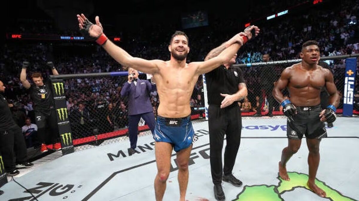 Victoire Nassourdine Imavov vs Joaquin Buckley UFC Paris 1