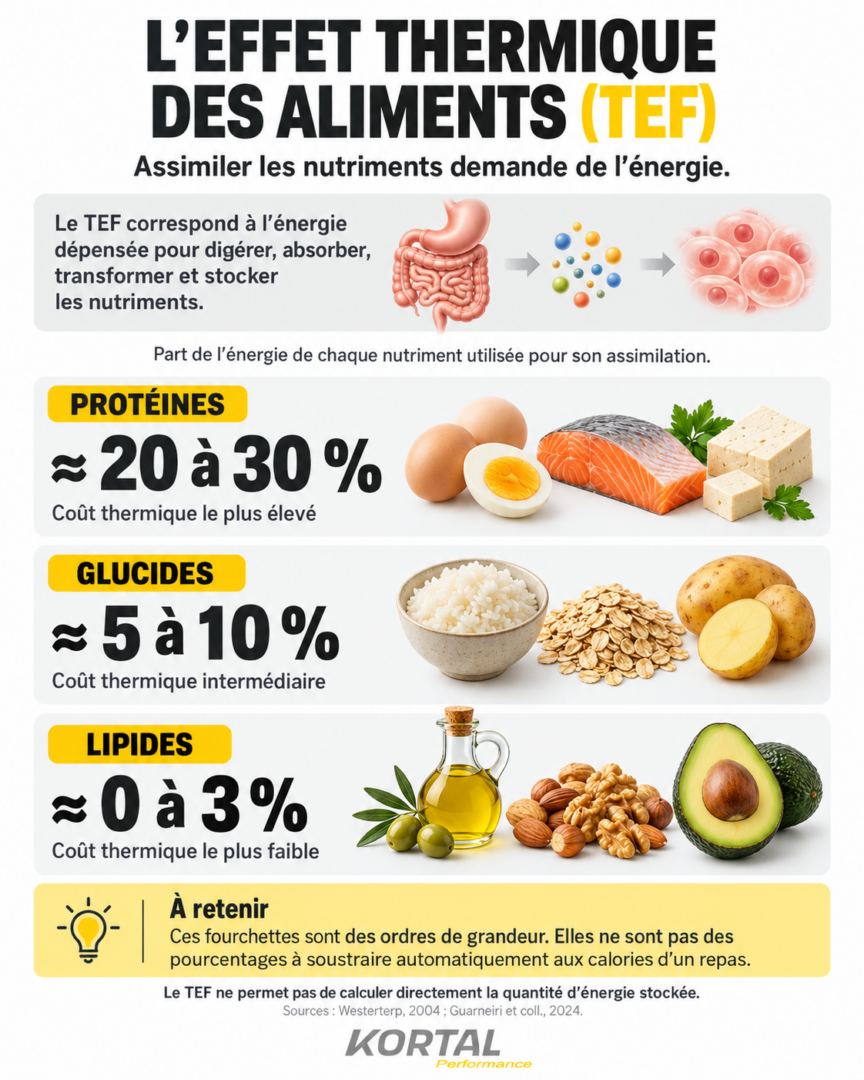 Effet Thermique des Aliments - TEF